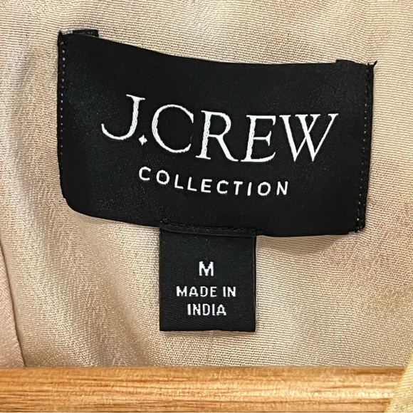 J. Crew Collection Sleeveless Yellow Sequin Flowers Tank Top M NWT ($198) - Picture 4 of 8